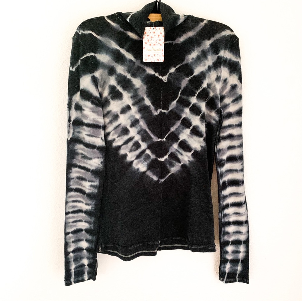 Free People Psychedelic Tie-Dye Turtleneck - Picture 5 of 12